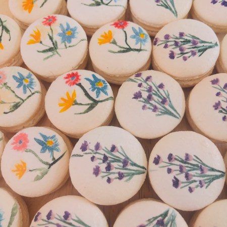 Mother's Day PRE-ORDER Hand-Painted Macarons
