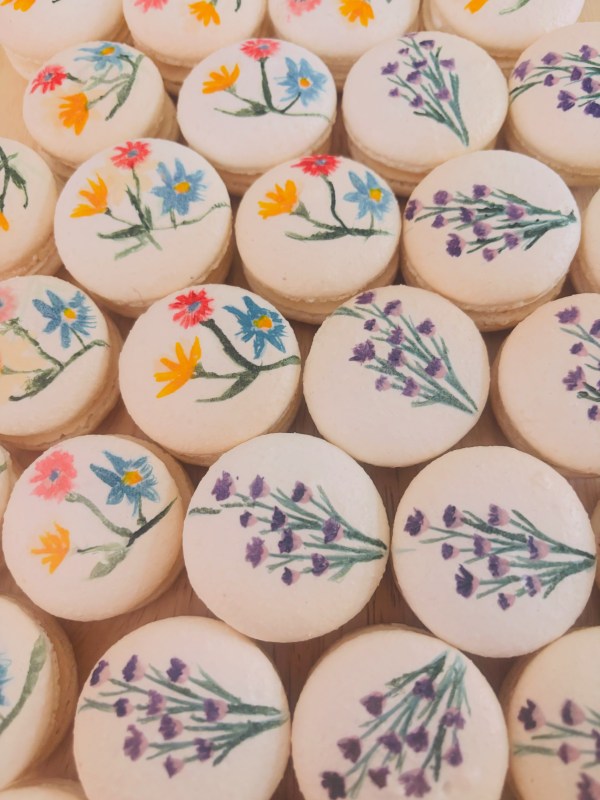 Mother's Day PRE-ORDER Hand-Painted Macarons